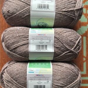 Lion Brand Hazelwood Yarn - Brown